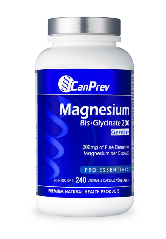 CanPrev Magnesium bis-Glycinate 200 Gentle 240 caps