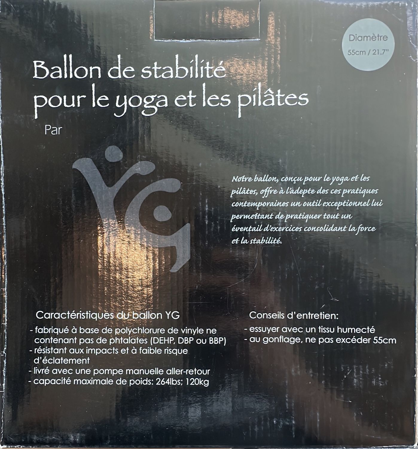 YG Yoga &amp; Pilates Ball Stability Ball