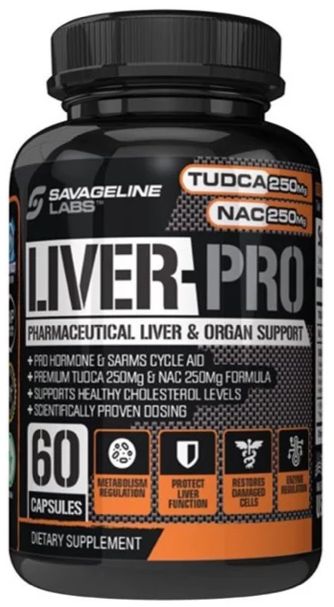 Savage Line Labs Liver Pro 60 Caps