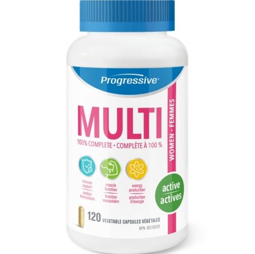 Progressive Active Women's Multi 150 Capsule Bonus Size