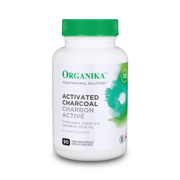 Organika Activated Charcoal Caps 90 caps