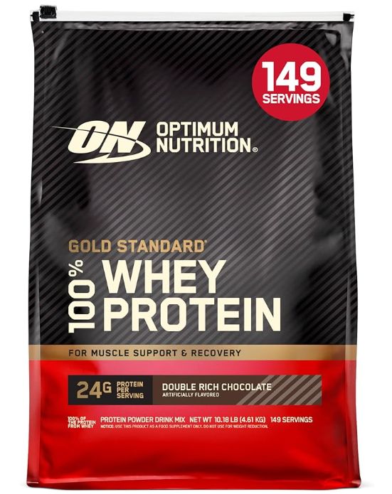 Optimum Nutrition Gold Standard Whey 10lbs, Flavor: Double Rich Chocolate