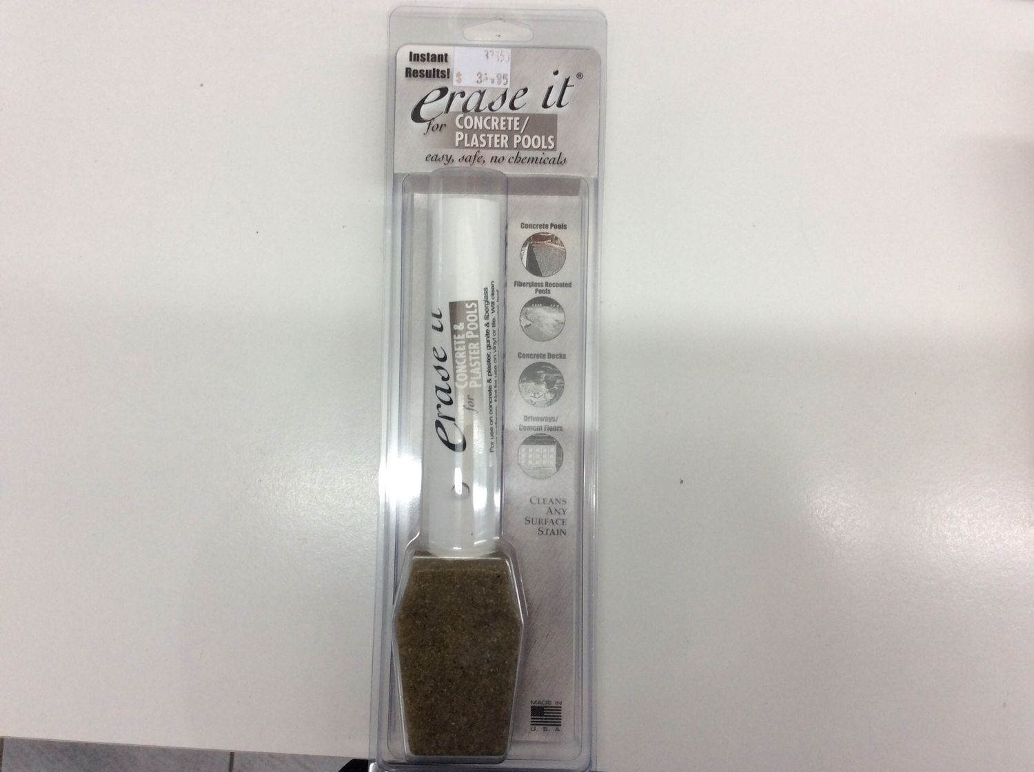 Stain Eraser It (Concrete &amp; Plaster)