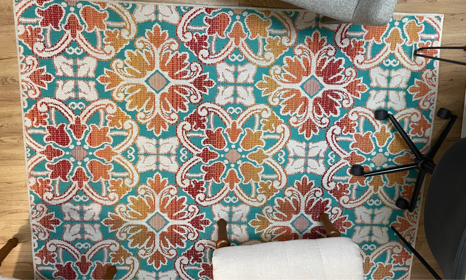 rug (outdoor) colorful