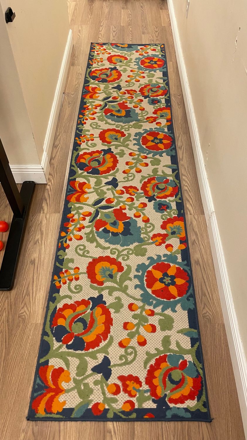 6 foot long hall rug runner