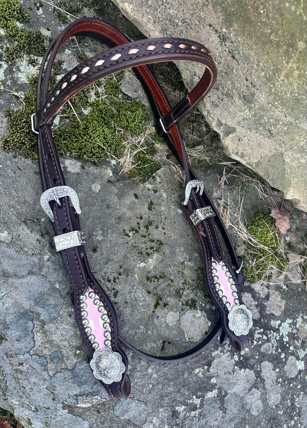 Short Size Scalloped Headstall 102