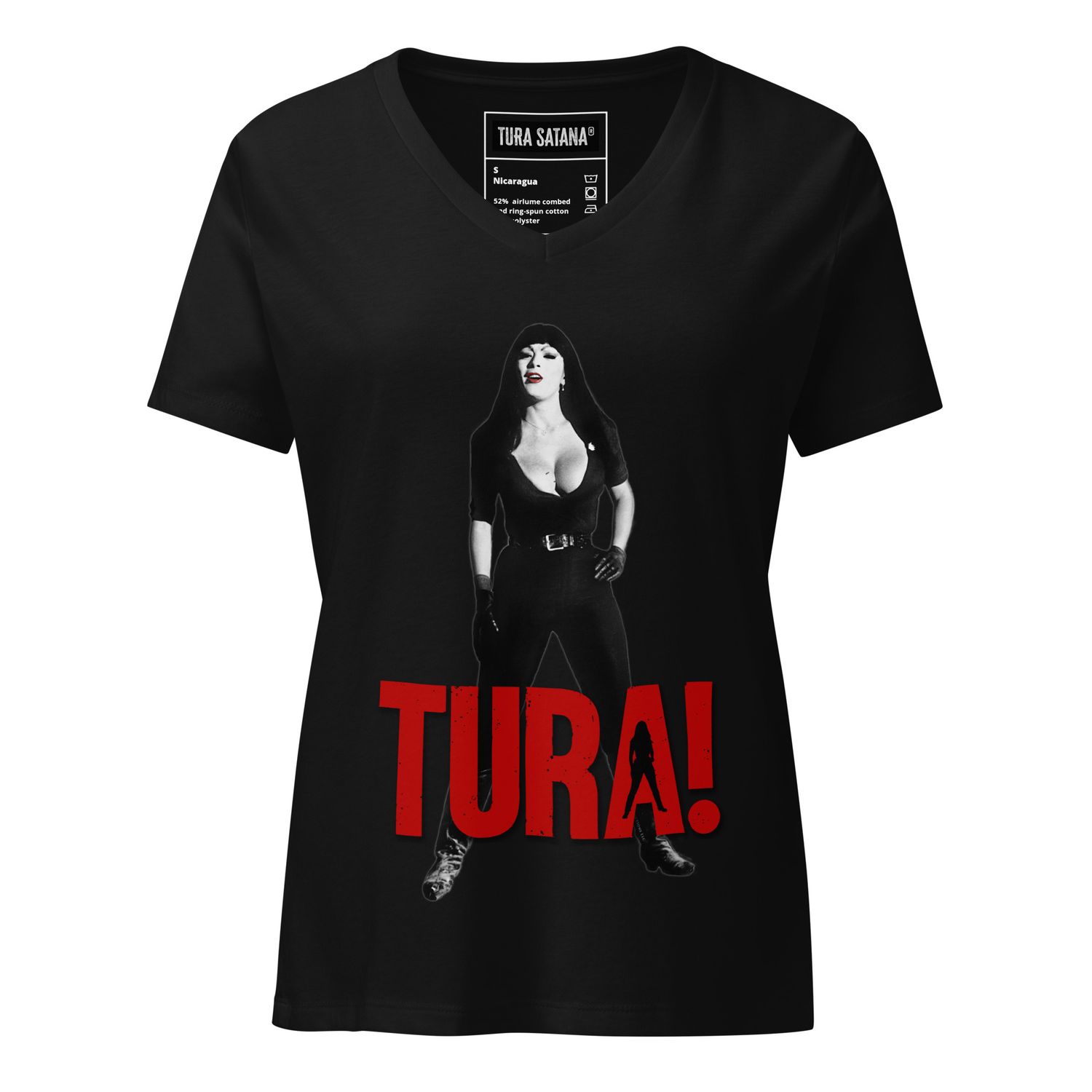 TURA! relaxed v-neck t-shirt
