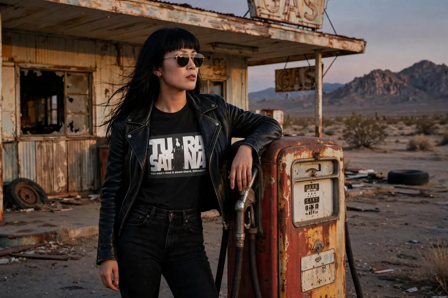 Tura Satana Columbus T-Shirt