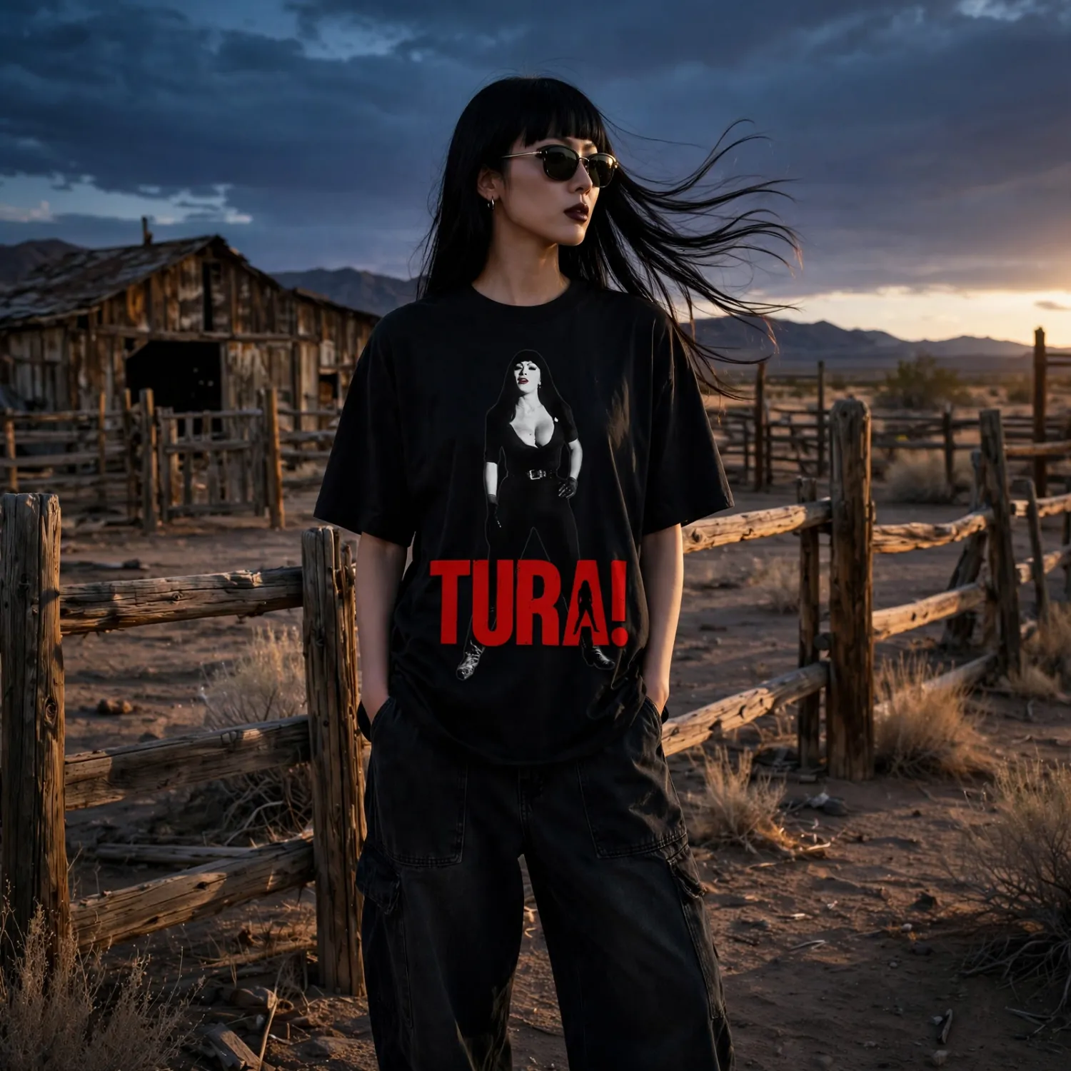 TURA! Movie Oversized Tee