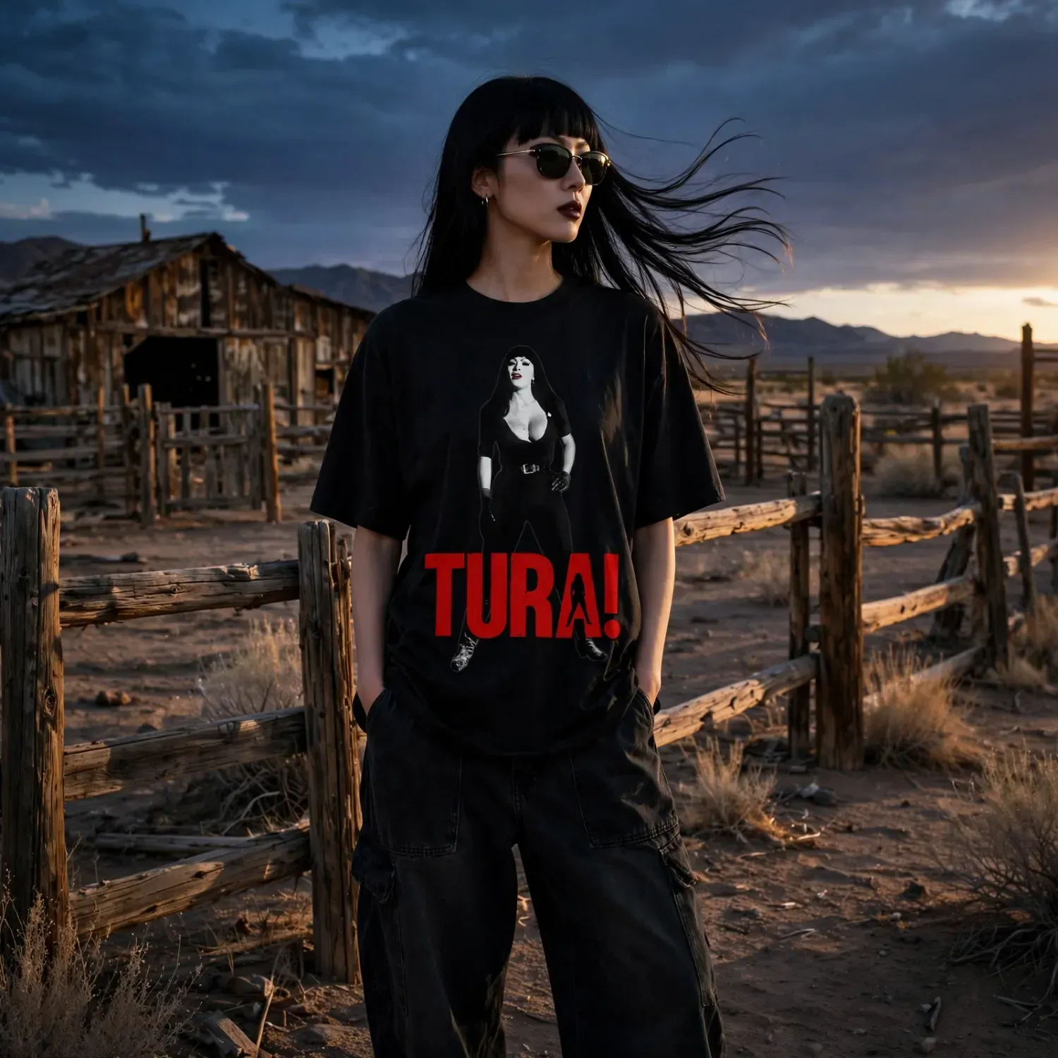 TURA! Movie Oversized Tee