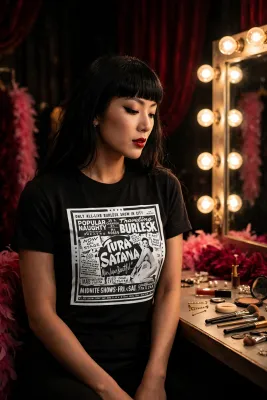 Tura Satana Burlesque T-Shirt