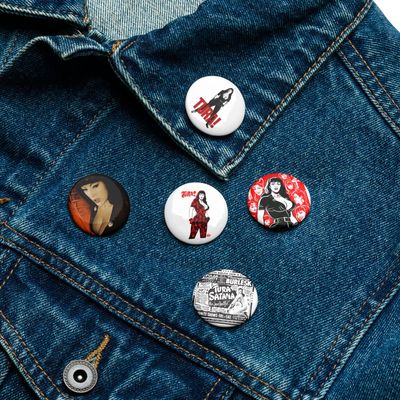 TURA! PIN BACK BUTTONS