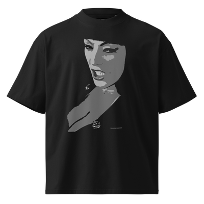 Varla oversized high neck t-shirt