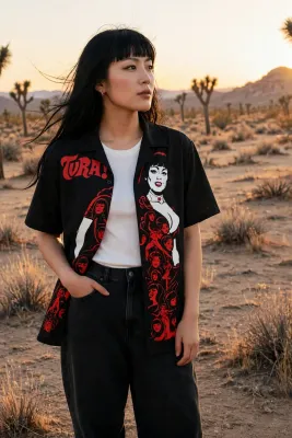 TURA! Mitch O'Connell Bowling Shirt