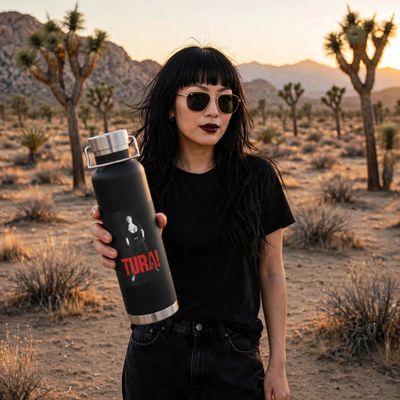 TURA! Metal Water Bottle