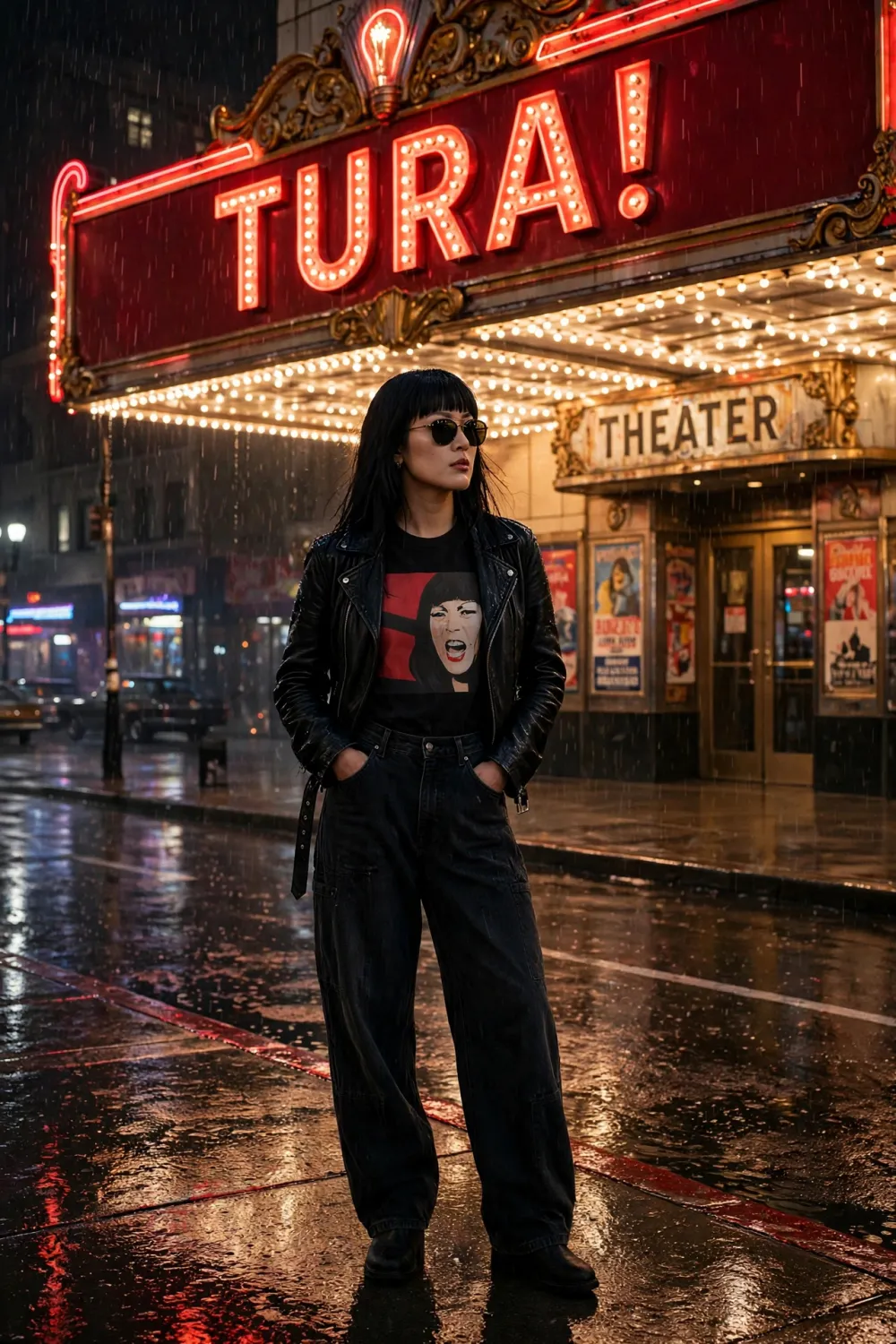 Tura Satana Hettrickart T-Shirt