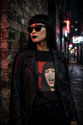 Tura Satana Hettrickart Tee