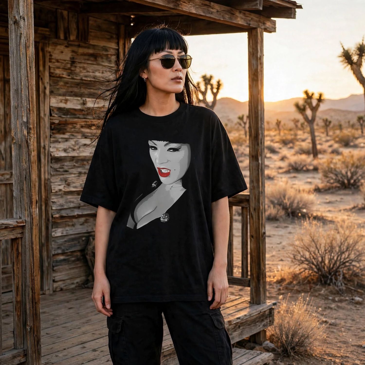 Tura Satana Just Do It! Streetwear LTD Tee