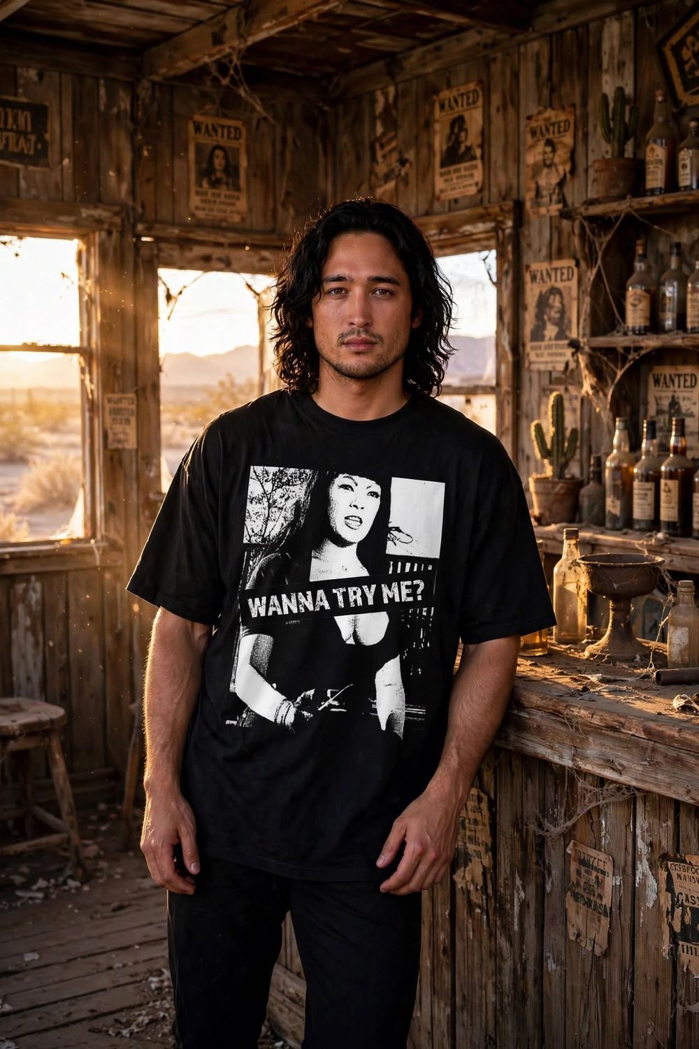 TURA SATANA Wanna Try Me Tee
