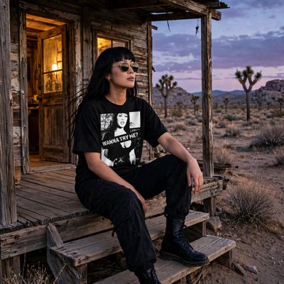 TURA SATANA Wanna Try Me Tee