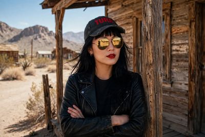 Official TURA!  Film Distressed Crew Hat