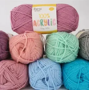 Acrylic 8ply Solid Yarn