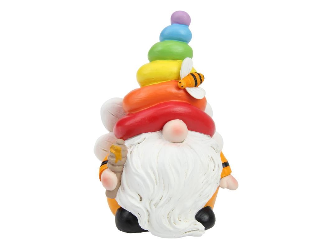 21CM RAINBOW GNOME WITH HONEY