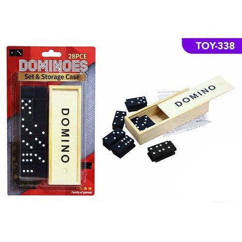 28pce Dominoes w/Case
