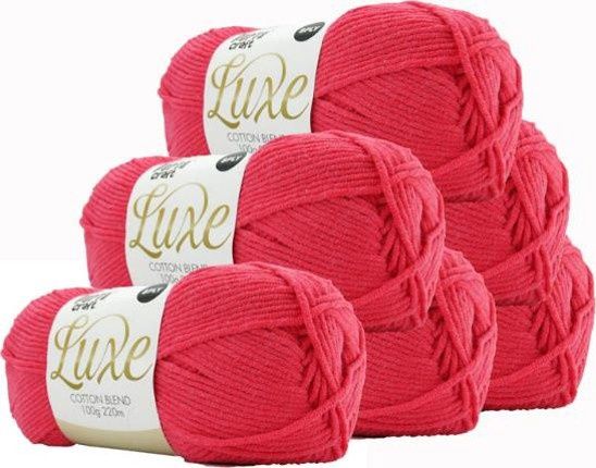 Luxe Cotton Blend 100g 220m 12 Coral