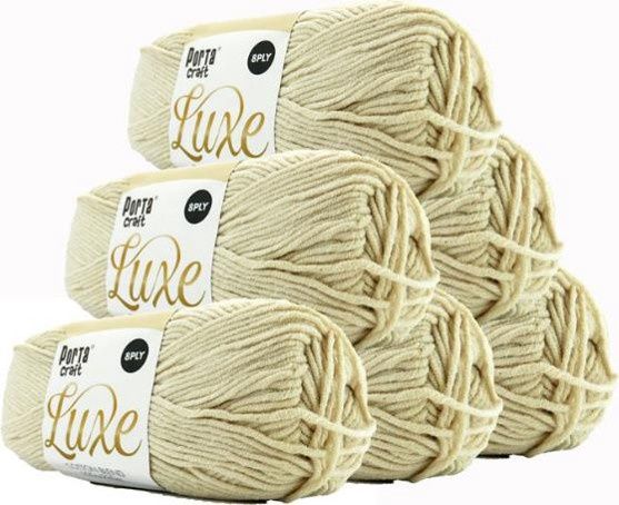 Luxe Cotton Blend 100g 220m 04 Ivory