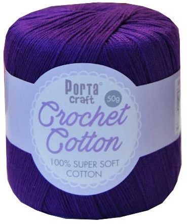 Crochet Cotton 50g 145m 27 Wild Berry
