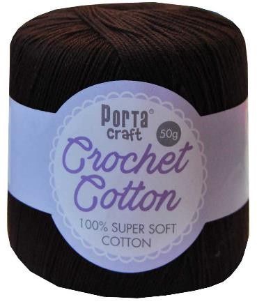 Crochet Cotton 50g 145m 04 Chocolate