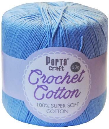 Crochet Cotton 50g 145m 33 Sky Blue