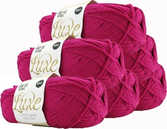 Luxe Cotton Blend 100g 220m 11 Orchid