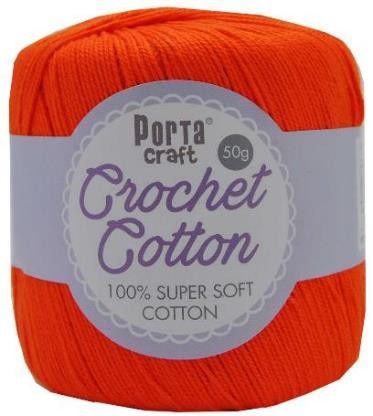 Crochet Cotton 50g 145m 17 Sunkist