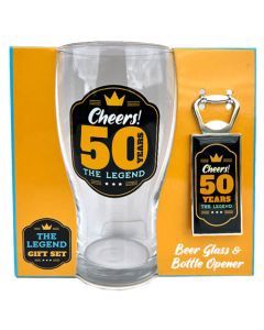 Cheers 50 Beer Glass Pack