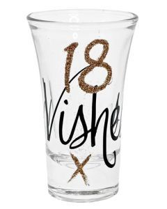 18 Wishes Shot Glass