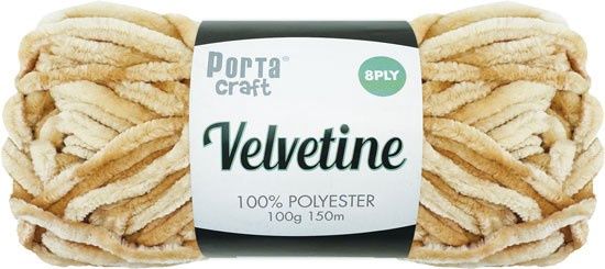 Velvetine Yarn 100g 150m 01 Almond