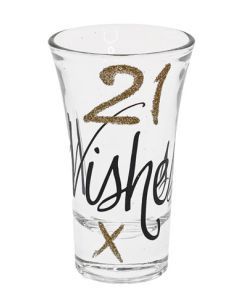 21 Wishes Shot Glass