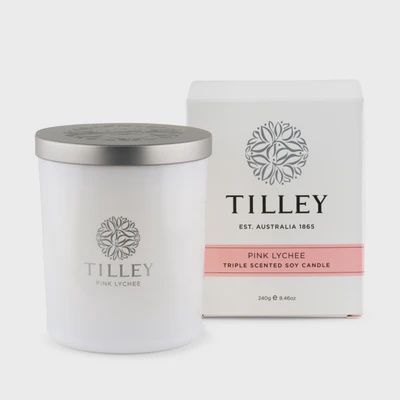 Tilley Pink Lychee Candle