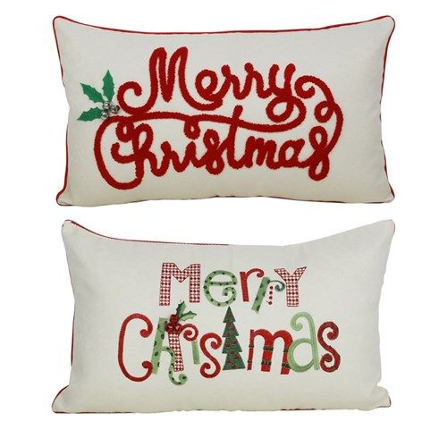2A 30X43CM CHRISTMAS CUSHION