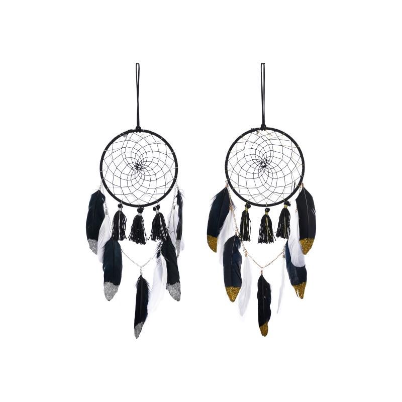 16cm Black Dream Catcher 2 Asstd