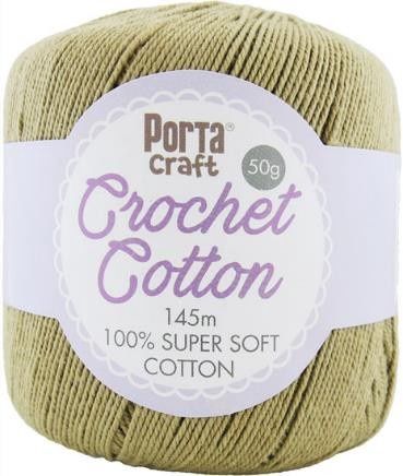 Crochet Cotton 50g 145m 11 Clay
