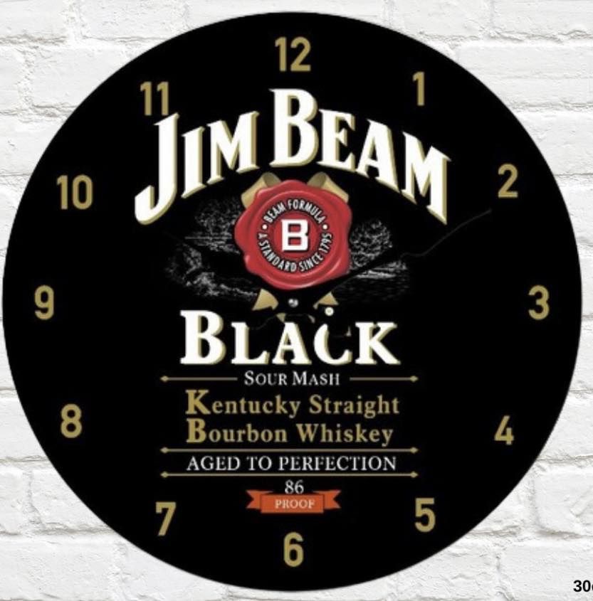 Clock Jim Beam 30cm