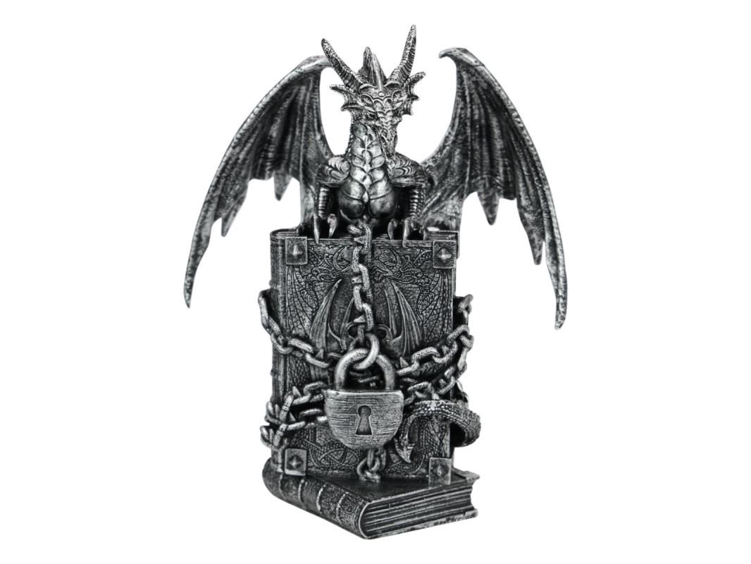 21cm Guardian Dragon Protecting Forbidde