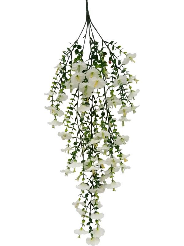 76cm White Hanging Flower