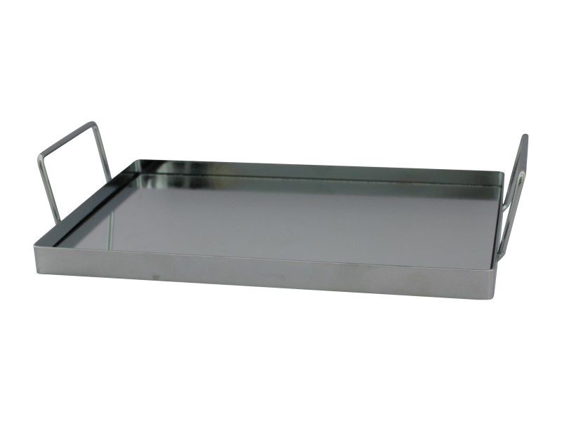 33cm Rectangular Mirrored Tray w/Handles