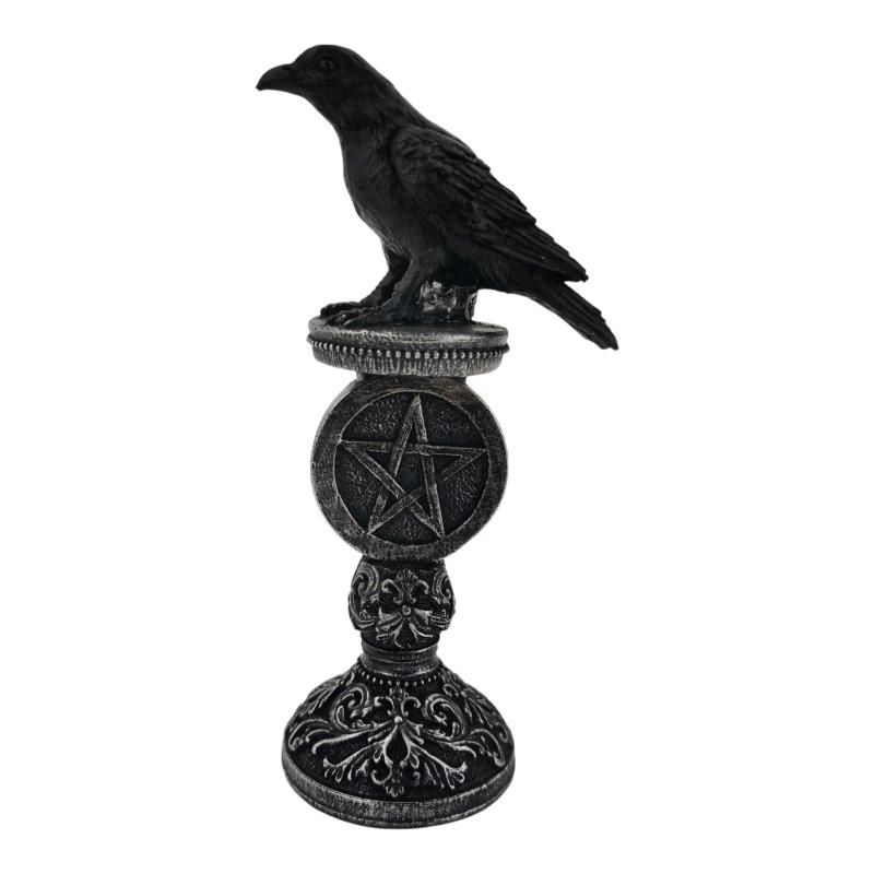 17cm Raven on Pentagram Alter