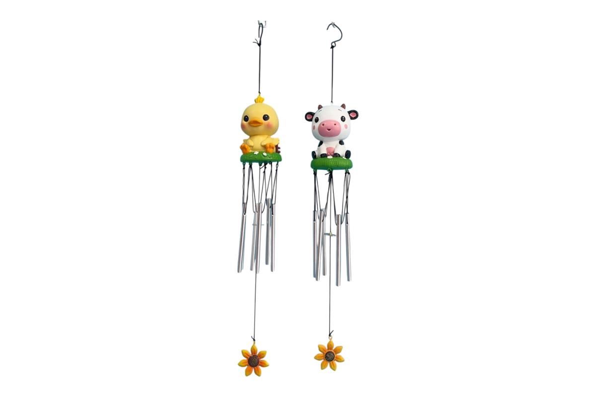 70cm Cute Duck and Cow W/C 2 Ass