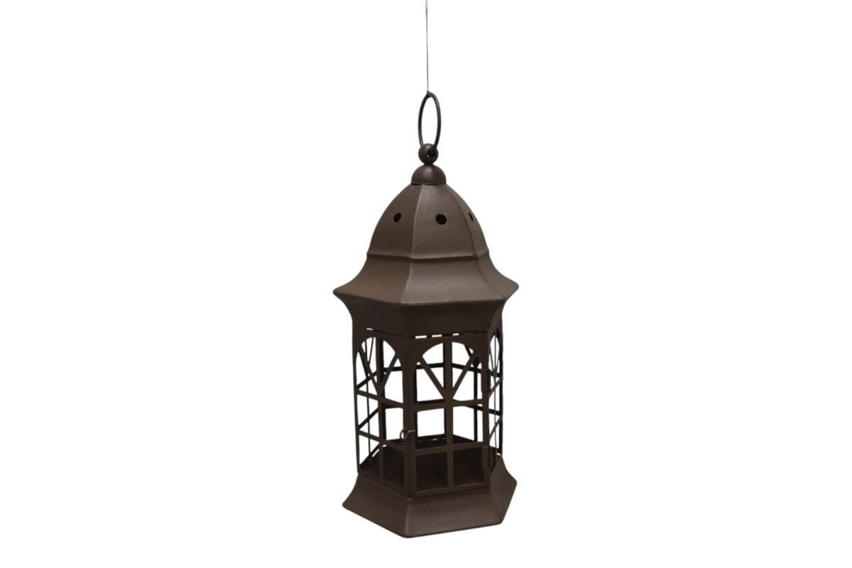 35cm Hanging Rustic Lantern
